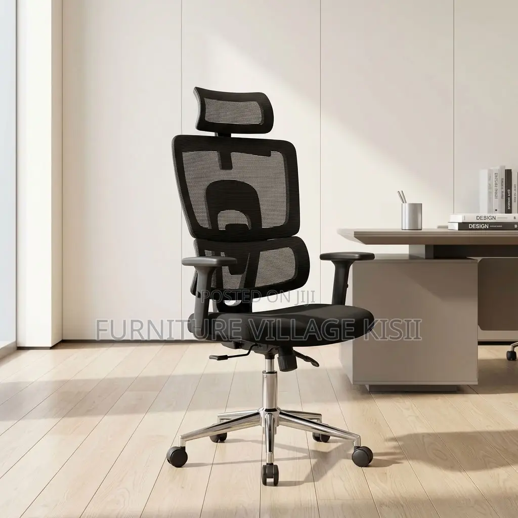 Ergonomic Black Office Chair 41A