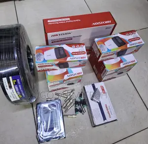 Hikvision 4 Channel ColorVu 2 Way Audio CCTV Kit –4Cameras Full Color