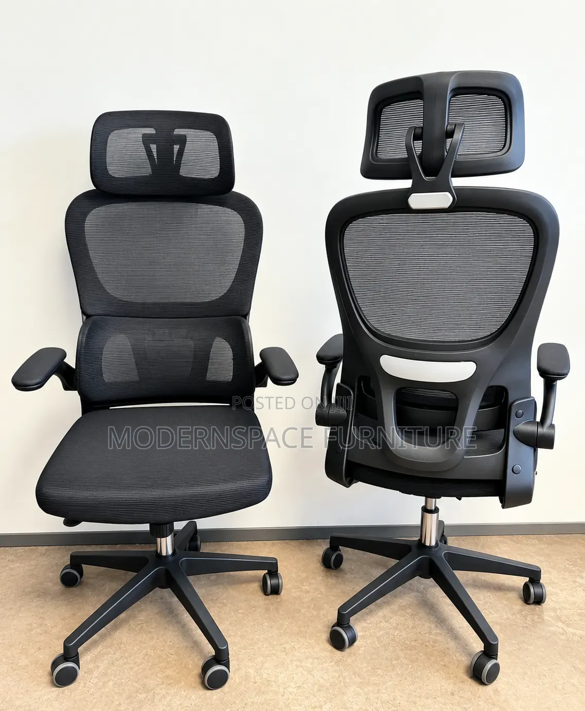 Office Chair: Black Elgonomic Office Chair