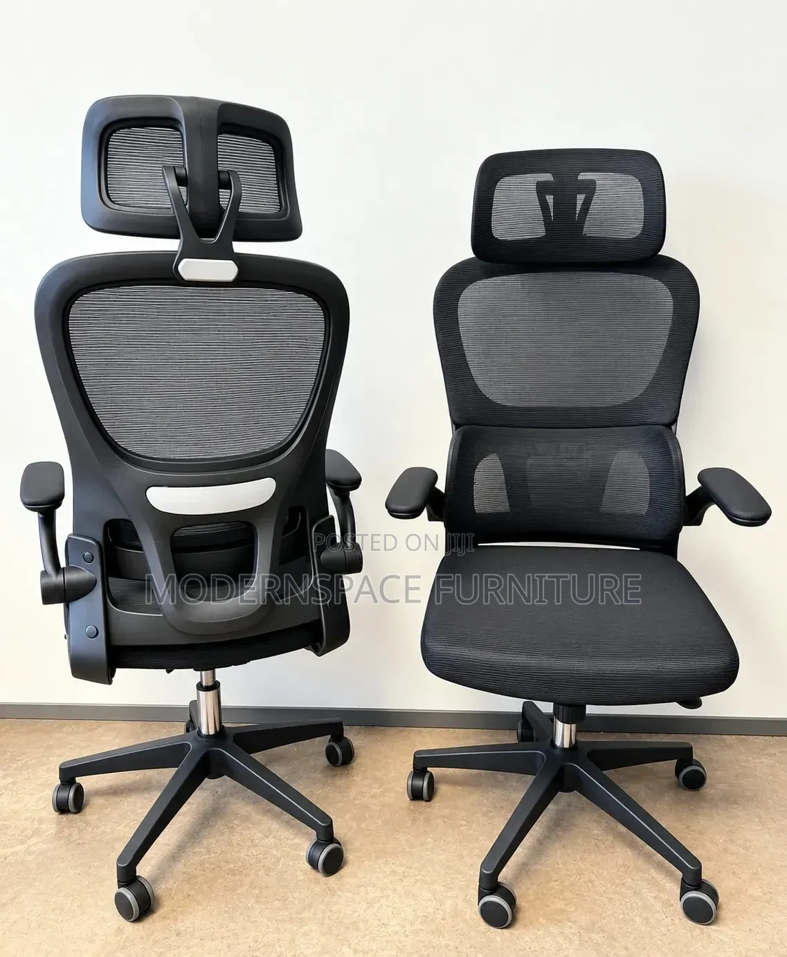 Office Chair: Black Elgonomic Office Chair