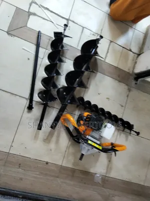 Gas-Powered Post Hole Digger