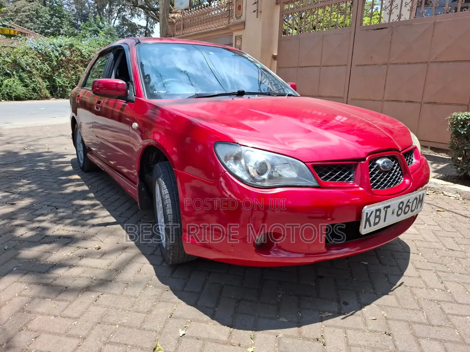 Subaru Impreza 2006 Red