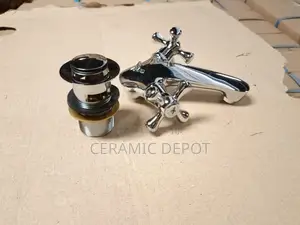 Euro Deluxe Basin Mixer With Push Up 4006