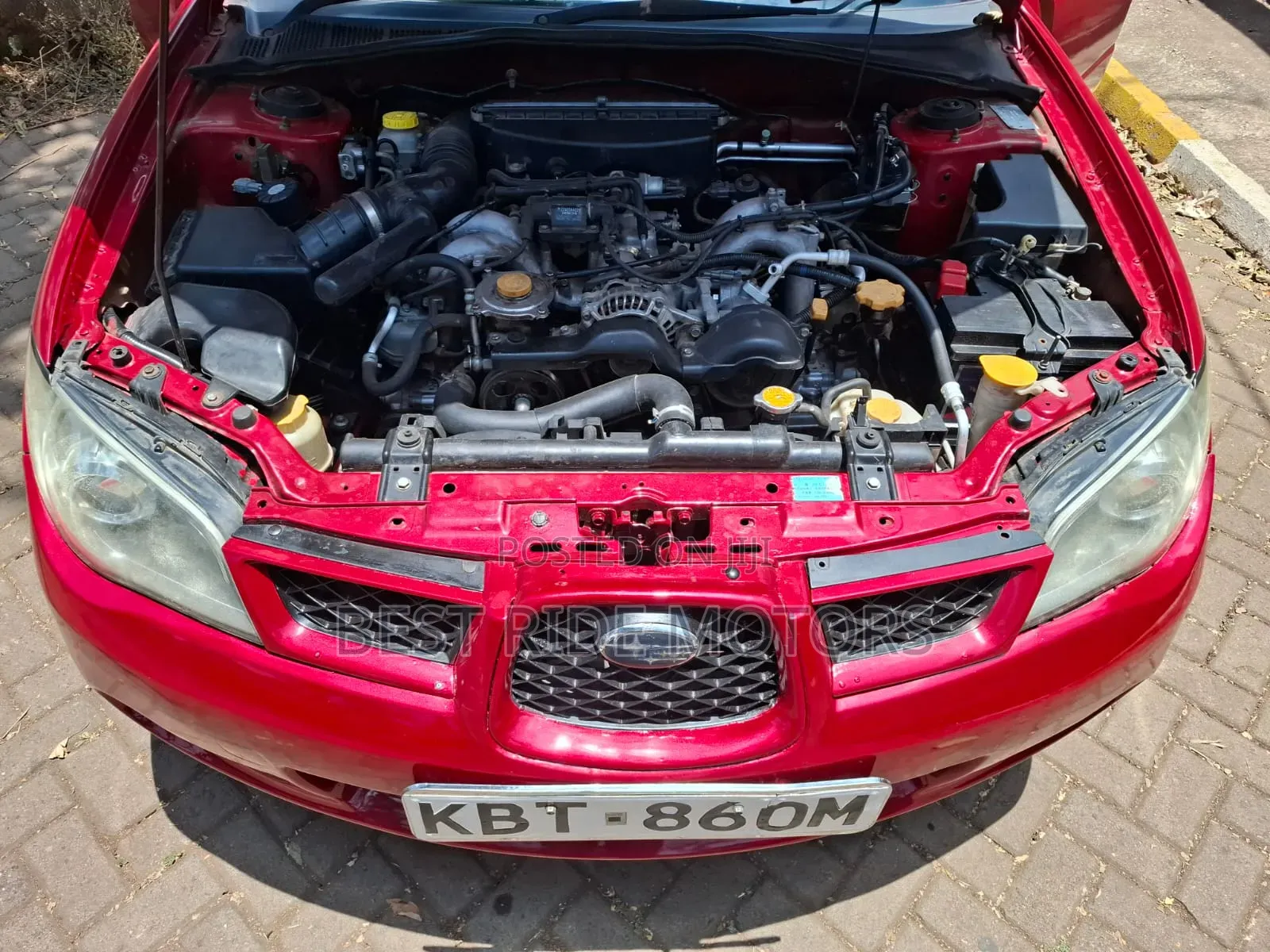 Subaru Impreza 2006 Red