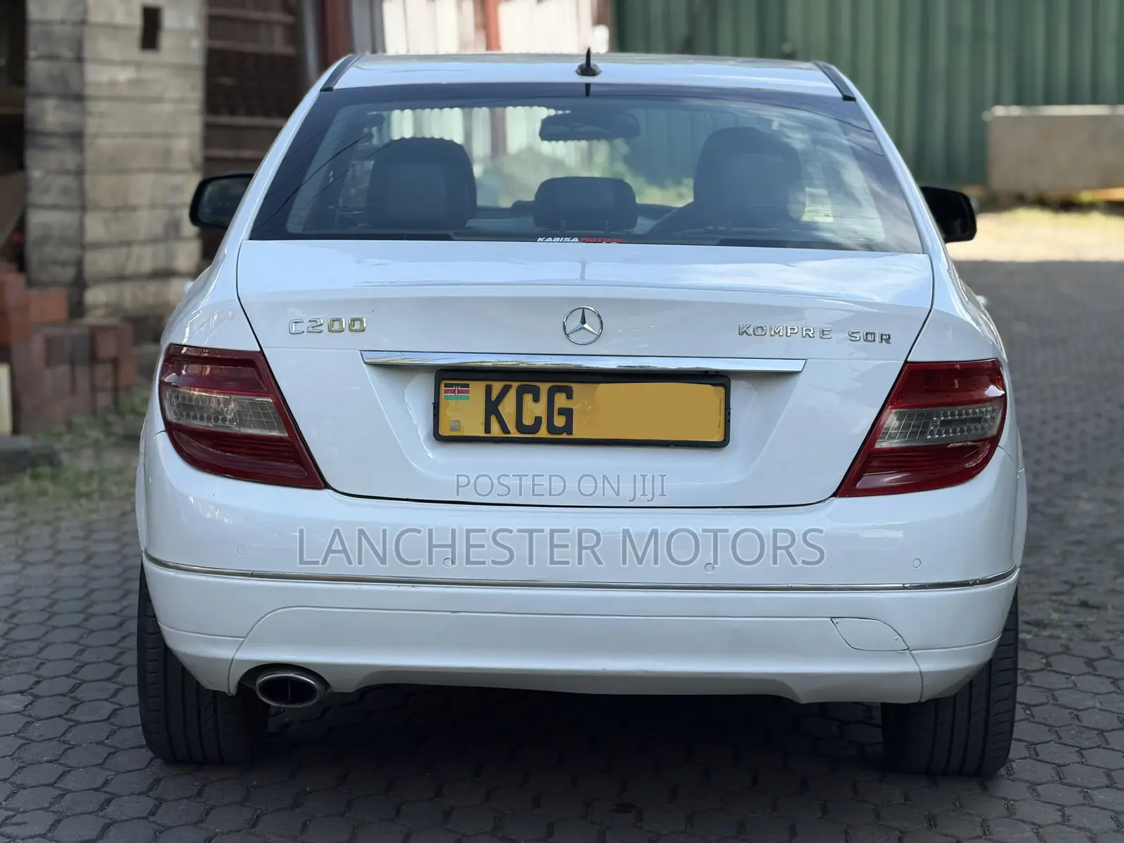 Mercedes-Benz C200 2008 White