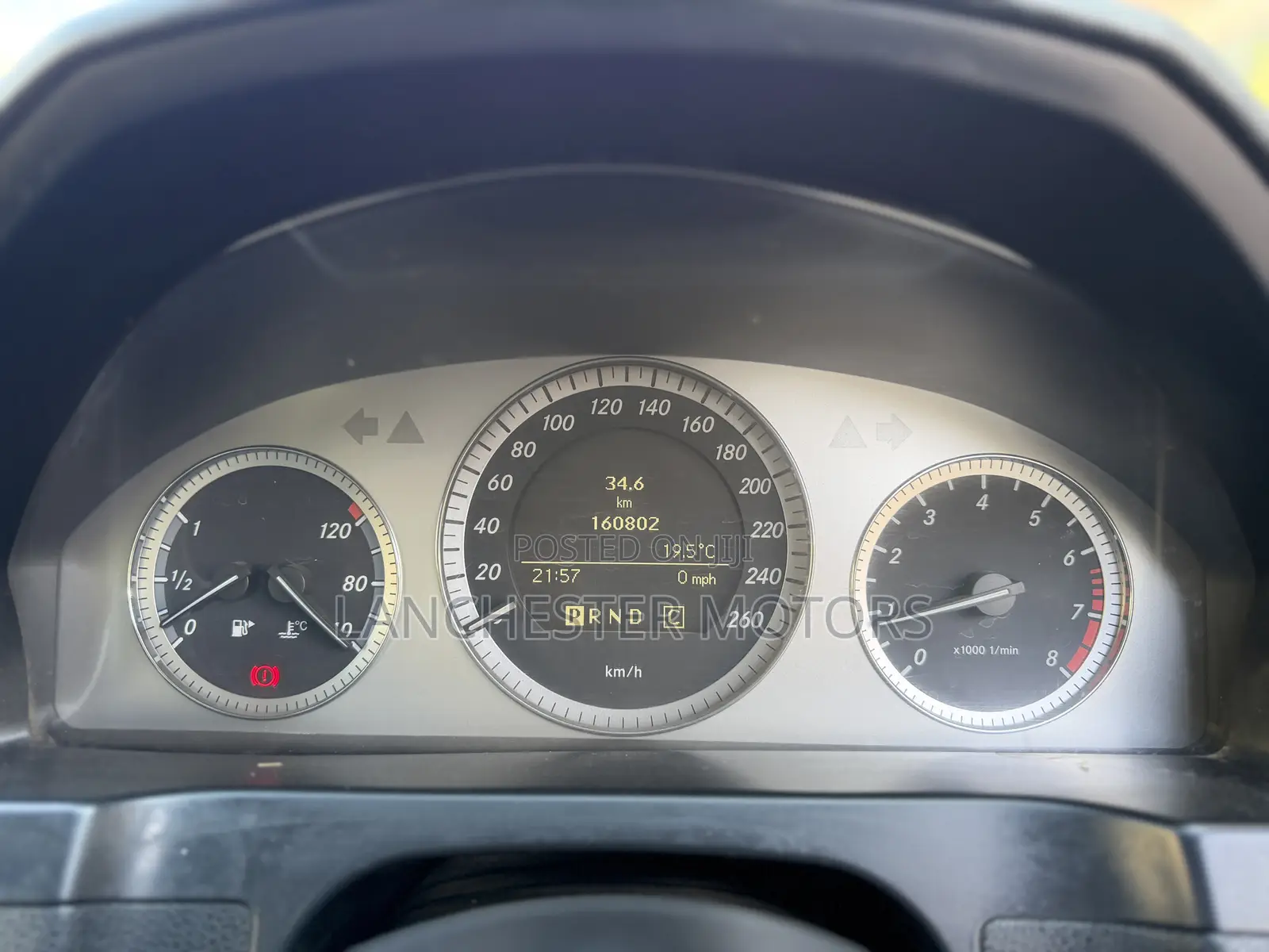 Mercedes-Benz C200 2008 White