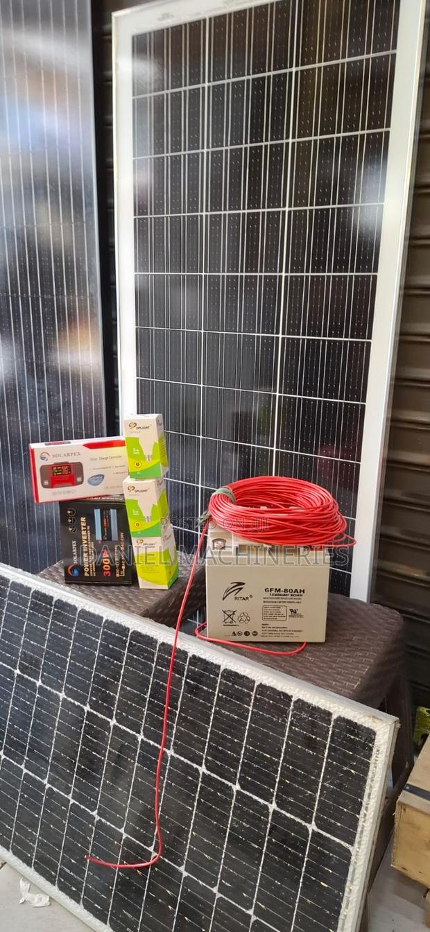 Solar Light System Kit 50watts - main view