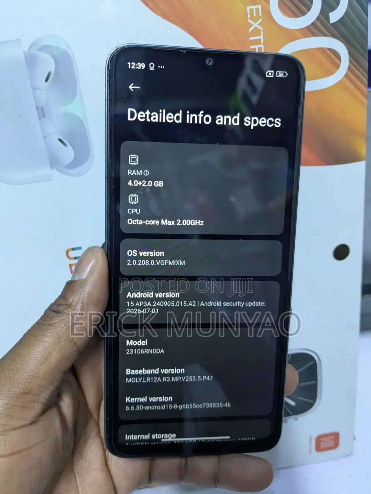 Xiaomi Redmi 13C 128 GB Gray