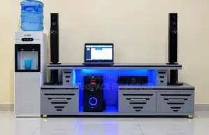 Modern TV Stand Unit With LED