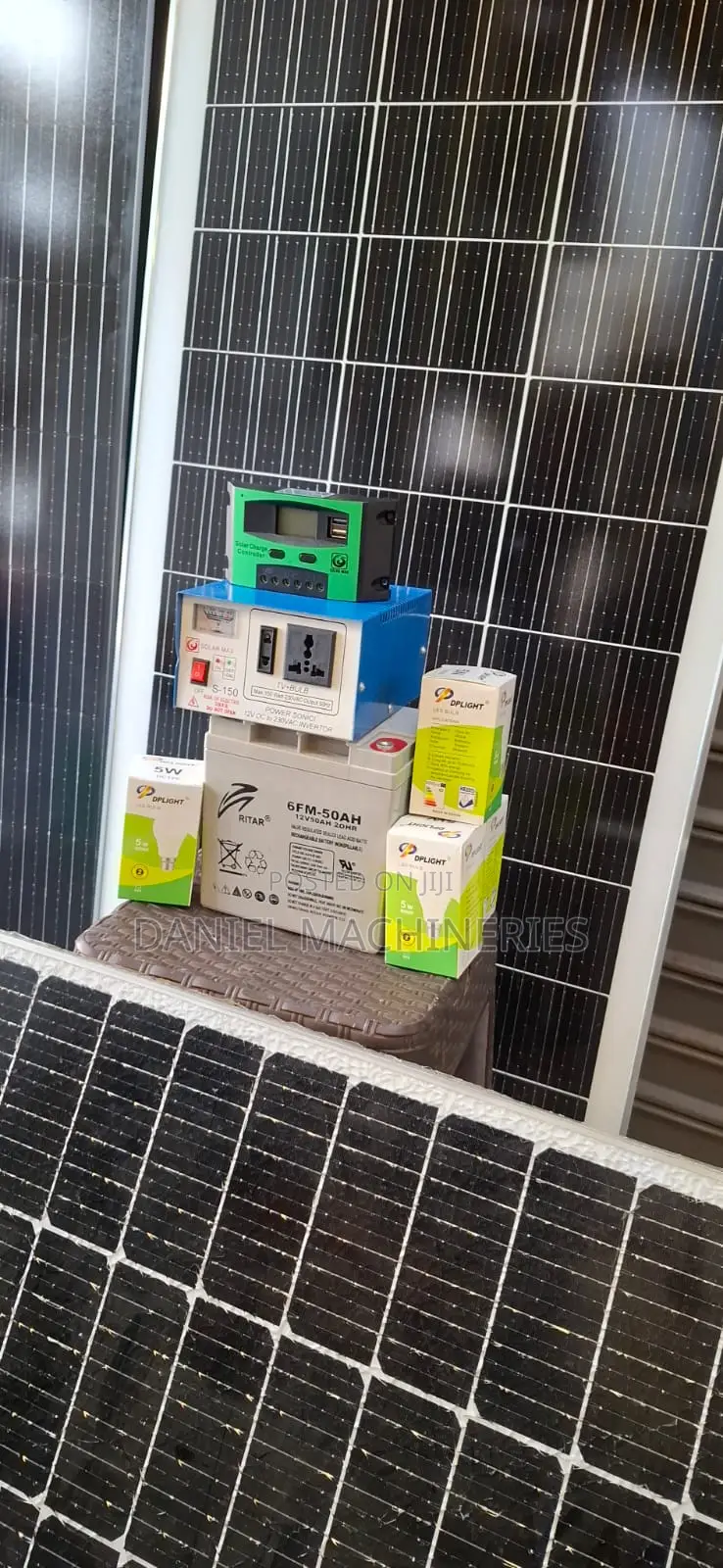120watts Solar Light System Kit