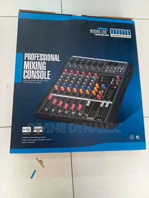 Professional Mixing Console 8-Channel Plain Mixer