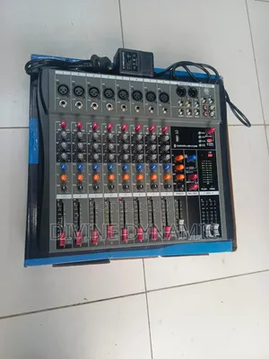 Professional Mixing Console 8-Channel Plain Mixer