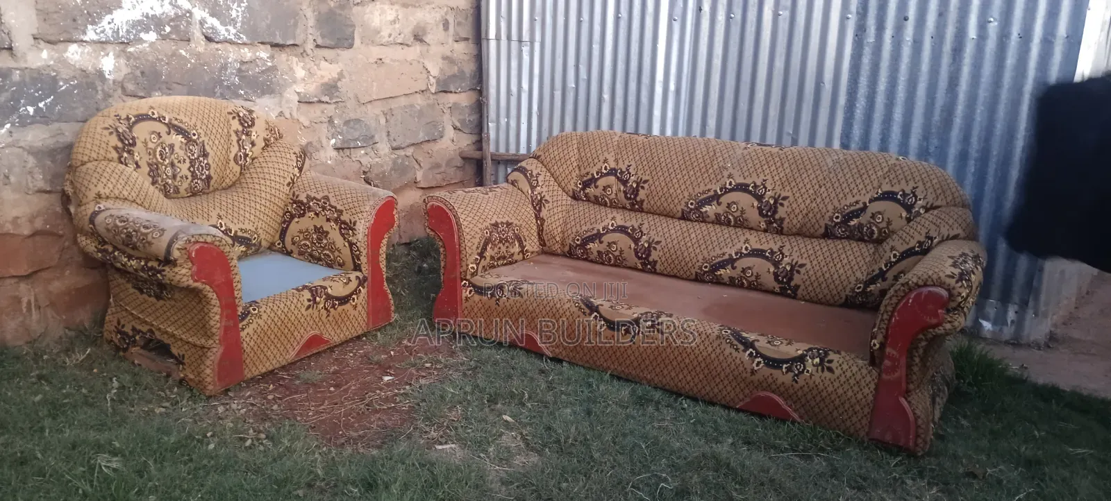 3 and 1 Seater Used Chairs