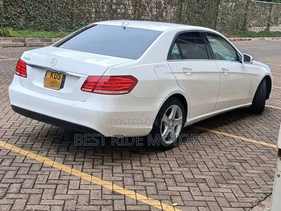 Mercedes-Benz E250 SV Premium 2014 White