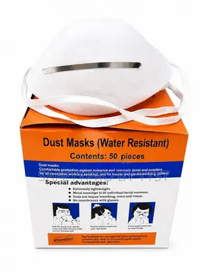 Orange Dust Masks
