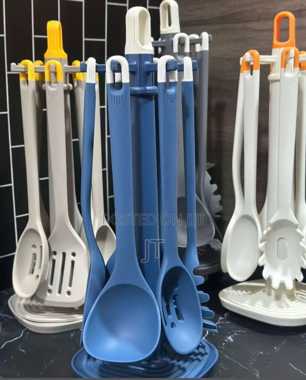7pcs Silicone Serving Spoon Set