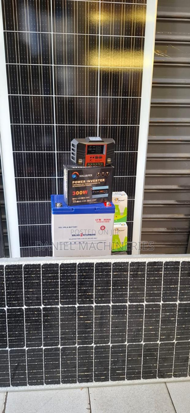 Solar Light Kit 100watts - main view