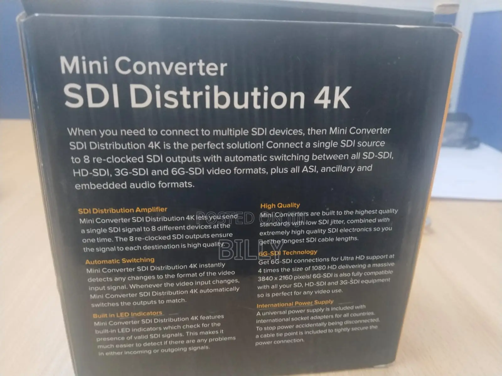 Blackmagic Design Mini Converter SDI Distribution CONVMSD