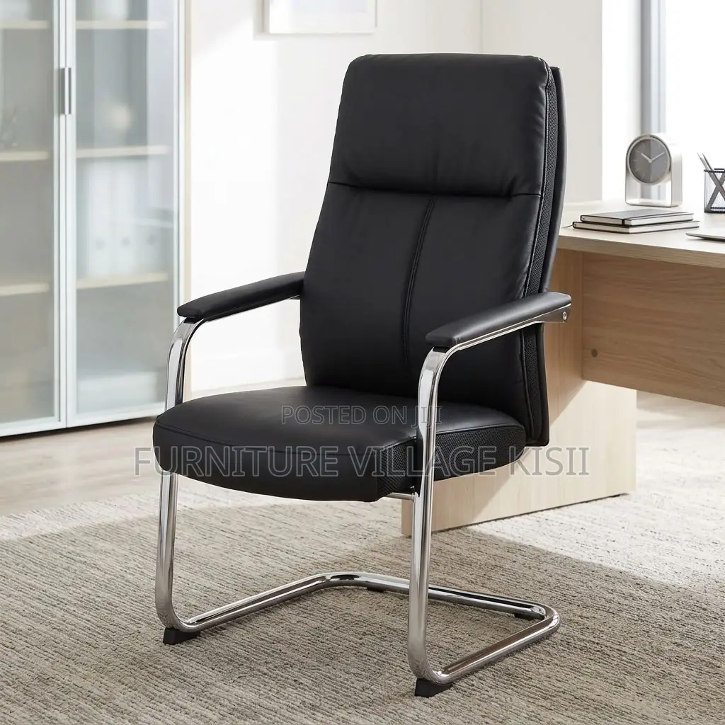Leather Padded Visitor Seat