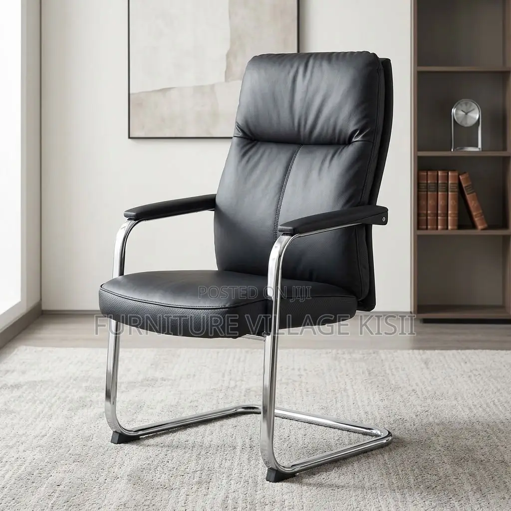 Leather Padded Visitor Seat