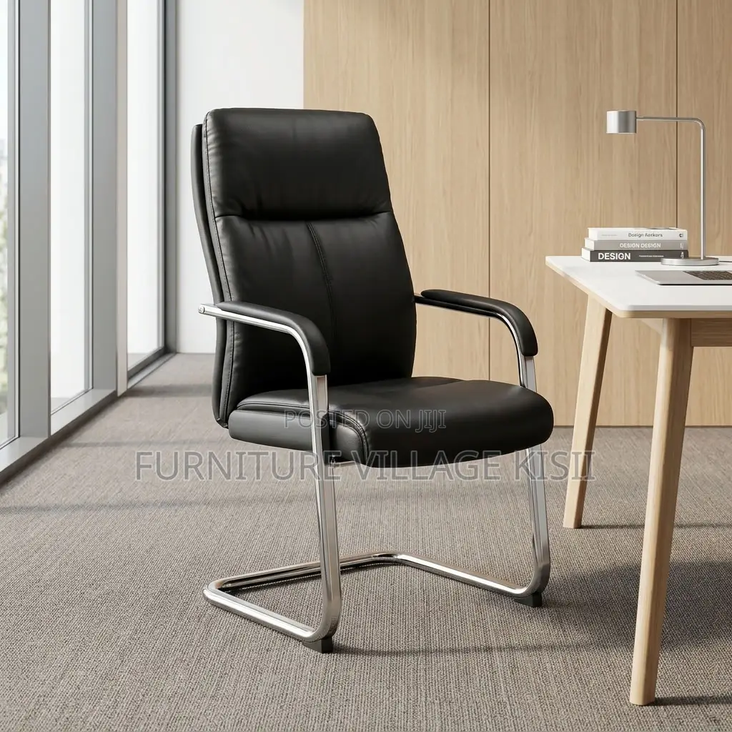 Leather Padded Visitor Seat