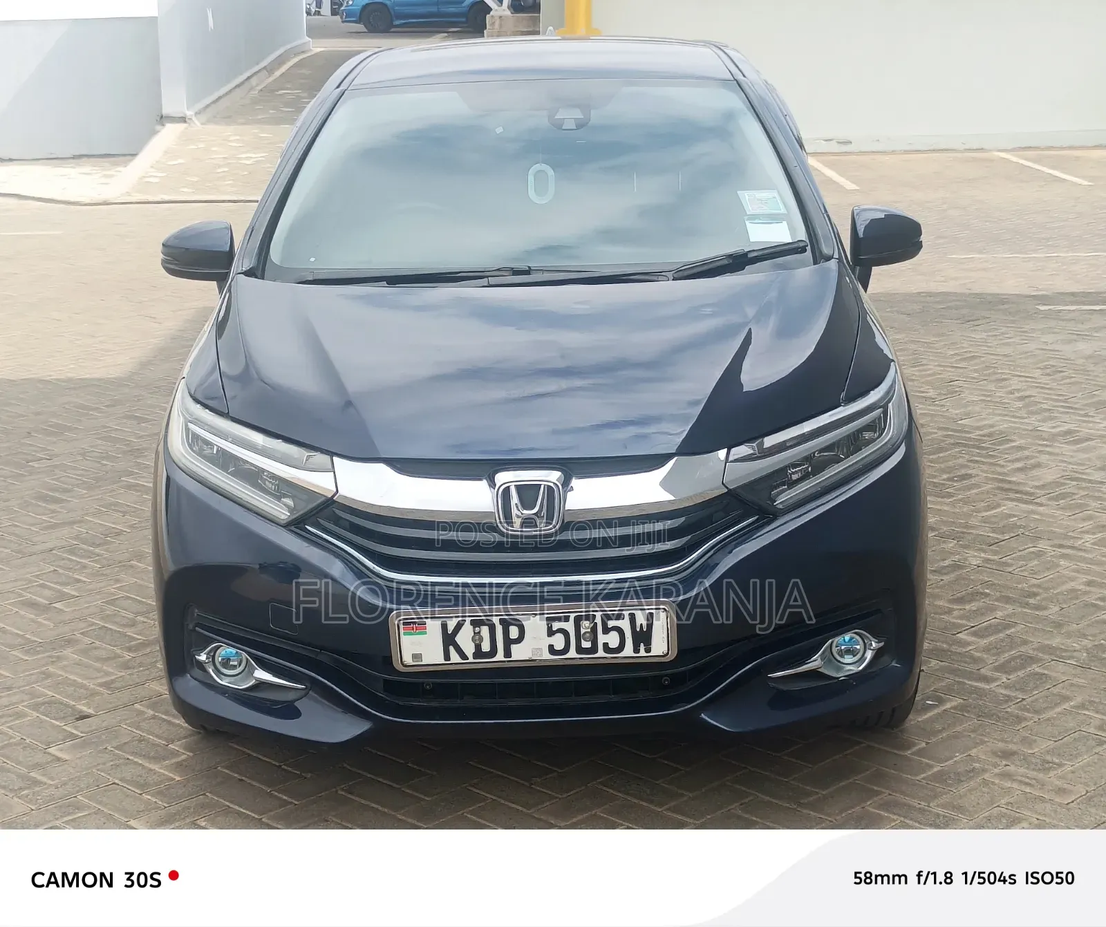 Honda Fit Shuttle 2017 Blue