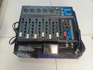 Professional Plain Mixer F-7, 7- Channels