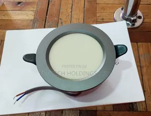 6wts Flat Surface Warm White Gray Body Downlighter