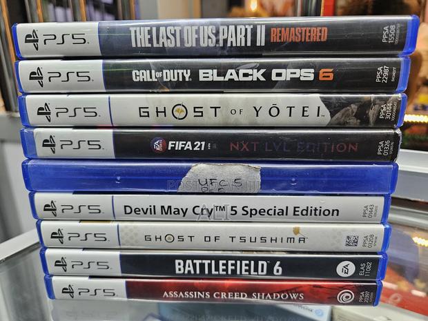Ghost of Tsushima, Battlefield 6, Assassins Creed Shadows PS5