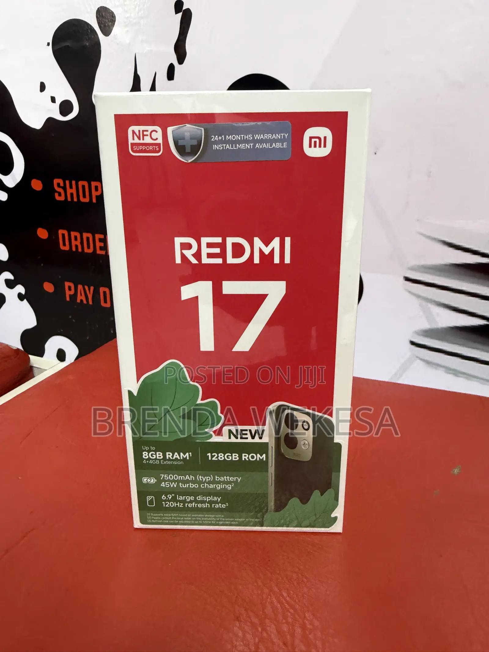 New Xiaomi Redmi 17 256 GB Blue