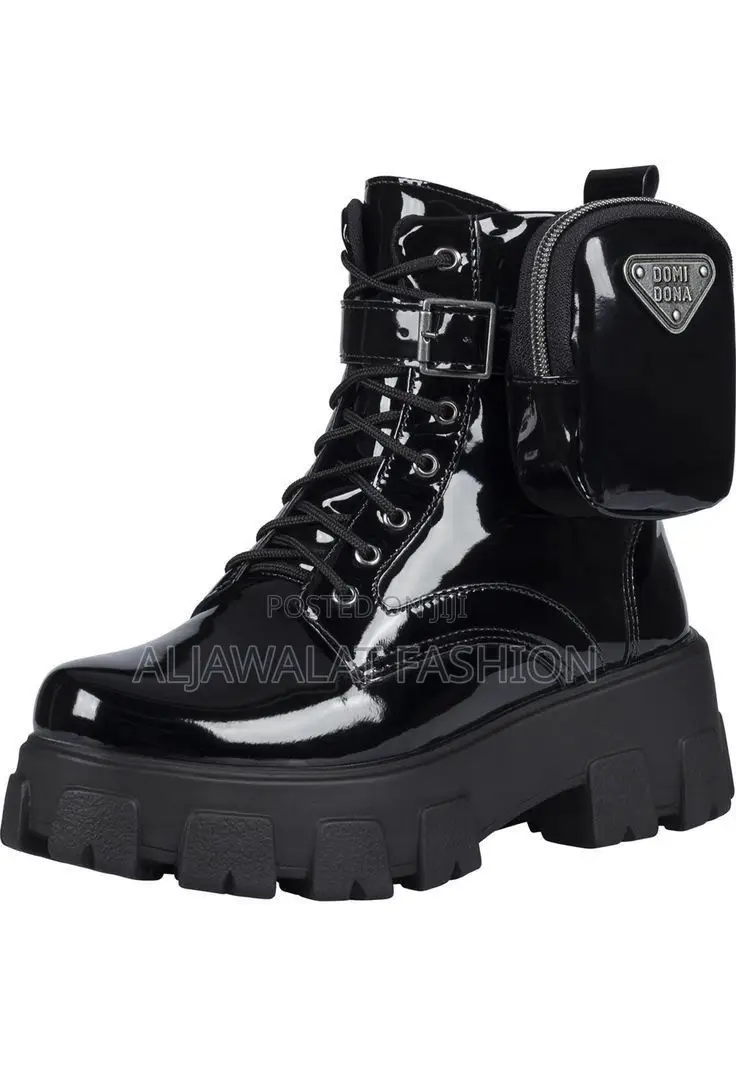 Ladies Boots Lace Up