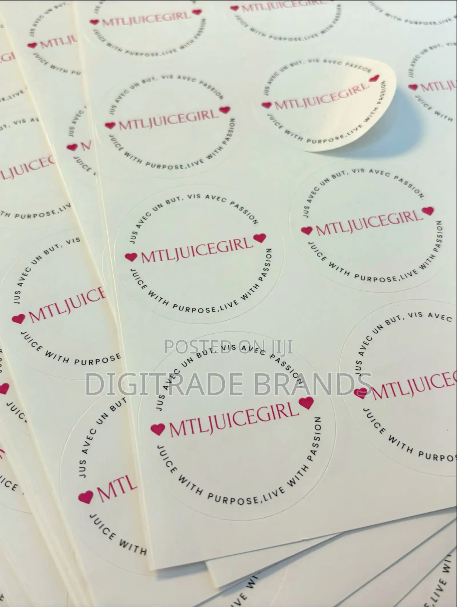 Custom Branded Label Stickers