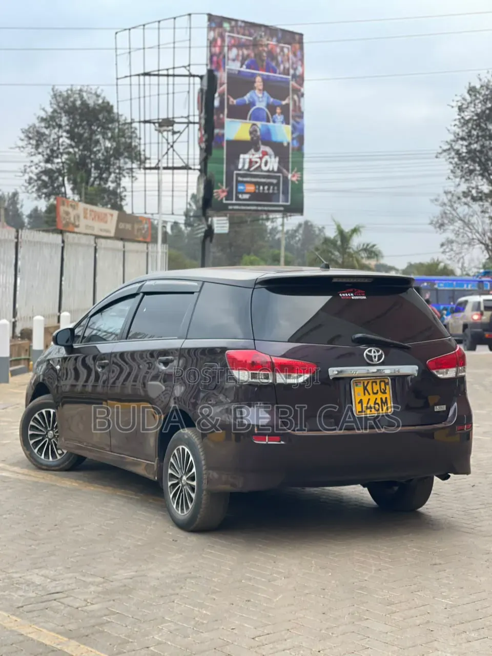 Toyota Wish 2011 Burgundy