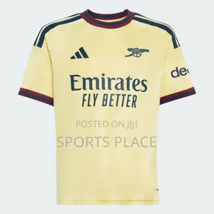 Arsenal Adidas Yellow 3rd Kit - Kids Jersey - 2026-27