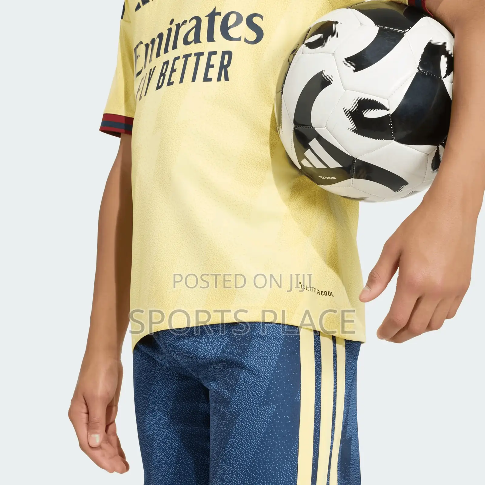 Arsenal Adidas Yellow 3rd Kit - Kids Jersey - 2026-27