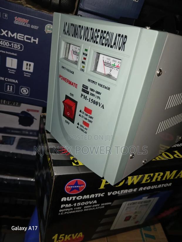 Powermate PM-1500VA Automatic Voltage Regulator (AVR) - main view
