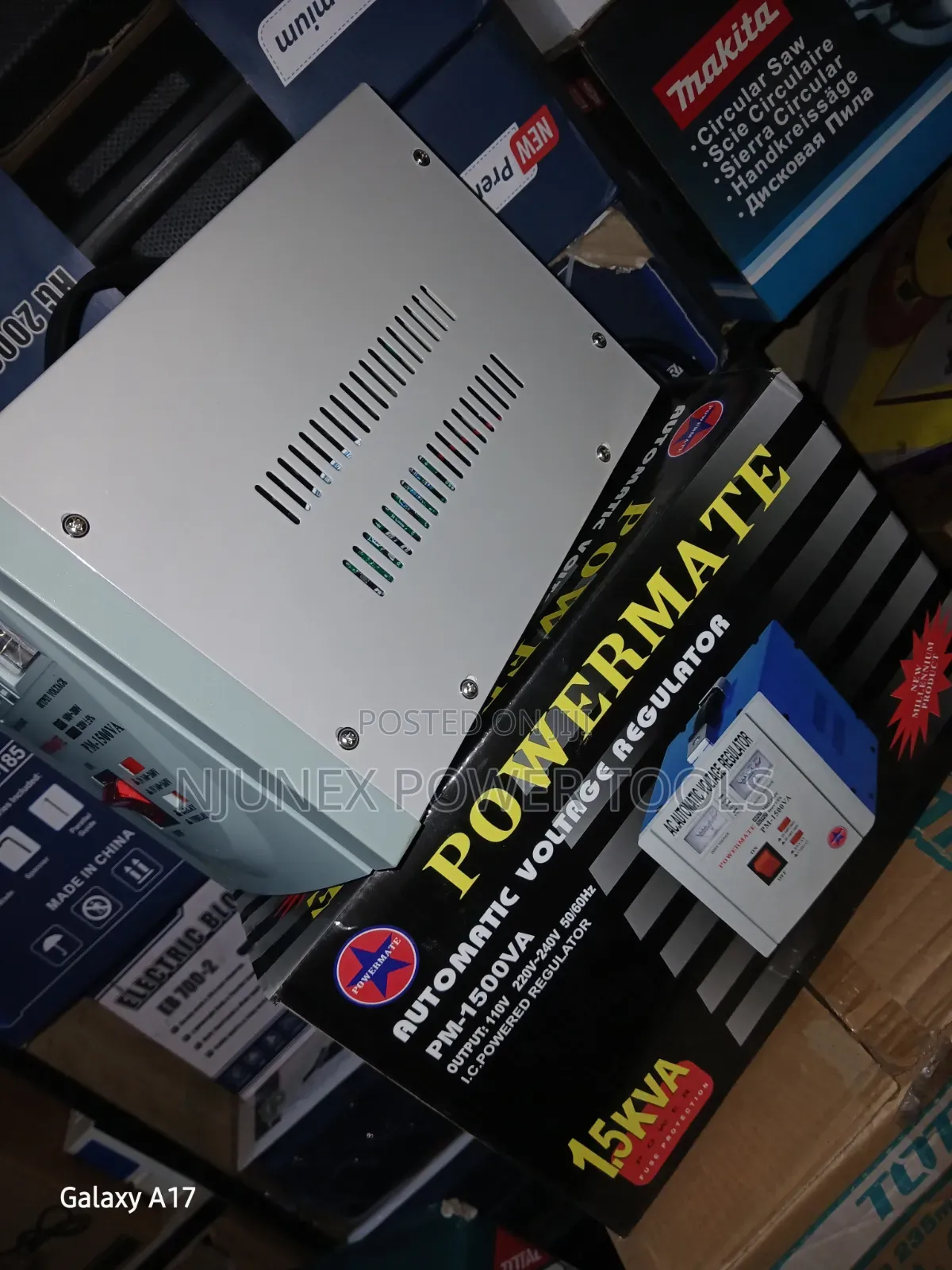 Powermate PM-1500VA Automatic Voltage Regulator (AVR)