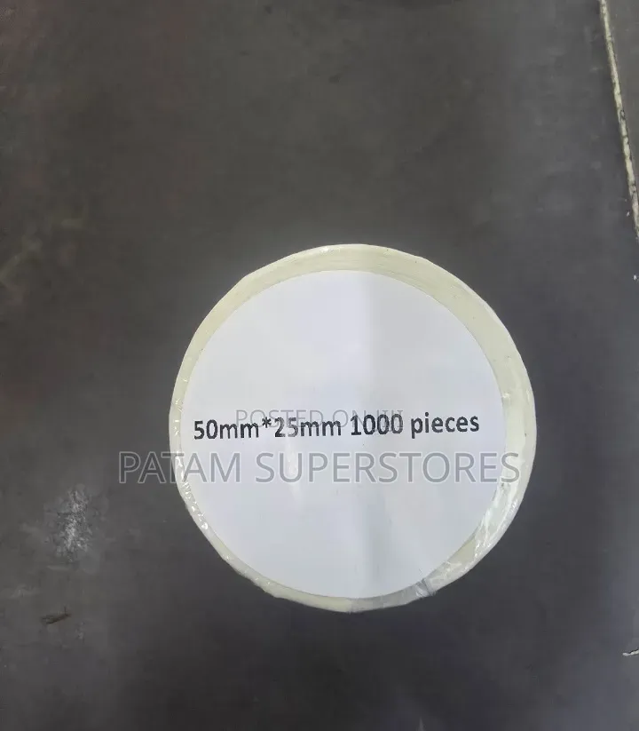 Thermal Label Rolls 50mm*25mm*1000pcs