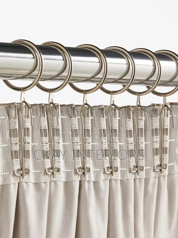 Turn Your Curtain Setup Into a Finished Masterpiece With Metallic Ring - thumbnail 2