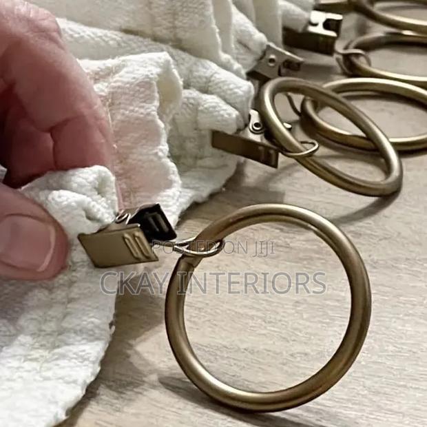 Turn Your Curtain Setup Into a Finished Masterpiece With Metallic Ring - main view