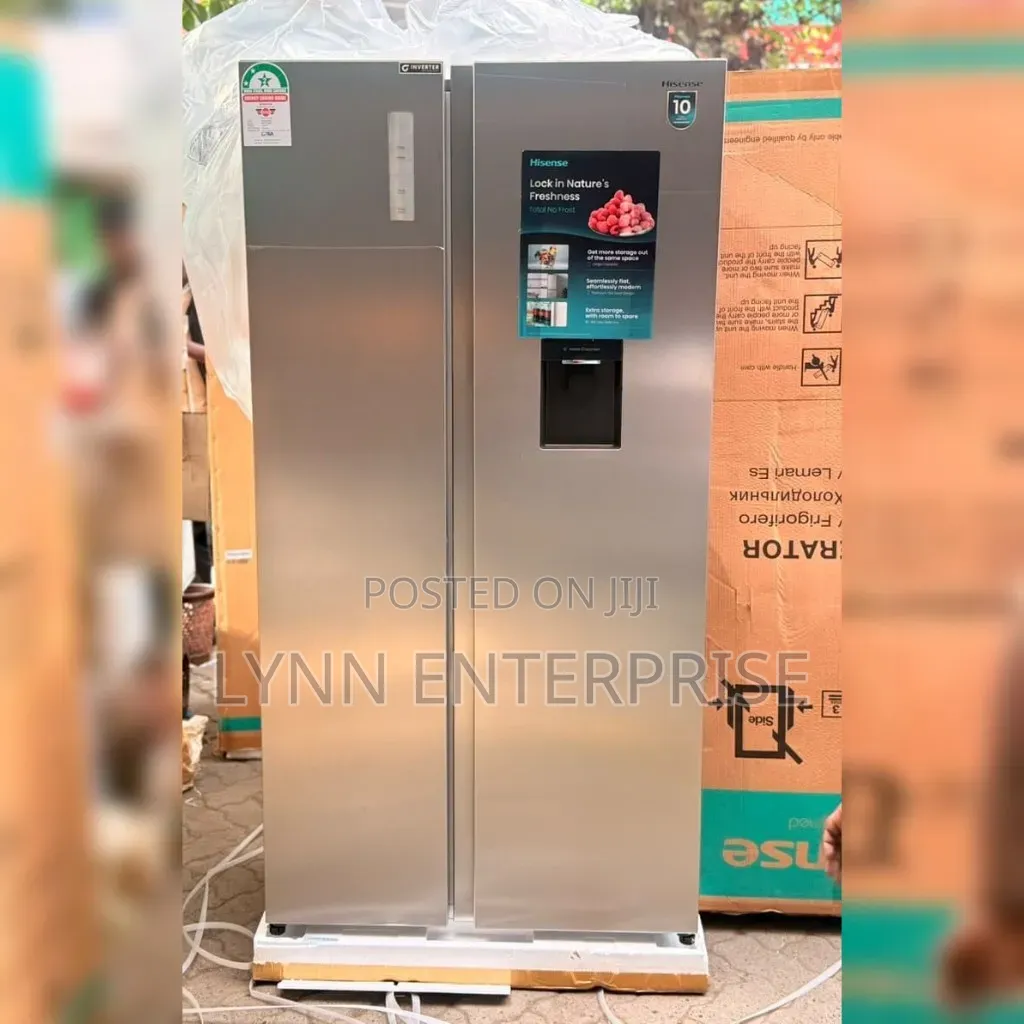 Hisense Refrigerator Side by Side [Ref558dr] Total No-Frost 541litres
