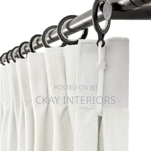 Give Every Curtain Panel the Perfect Hang With Black Rings