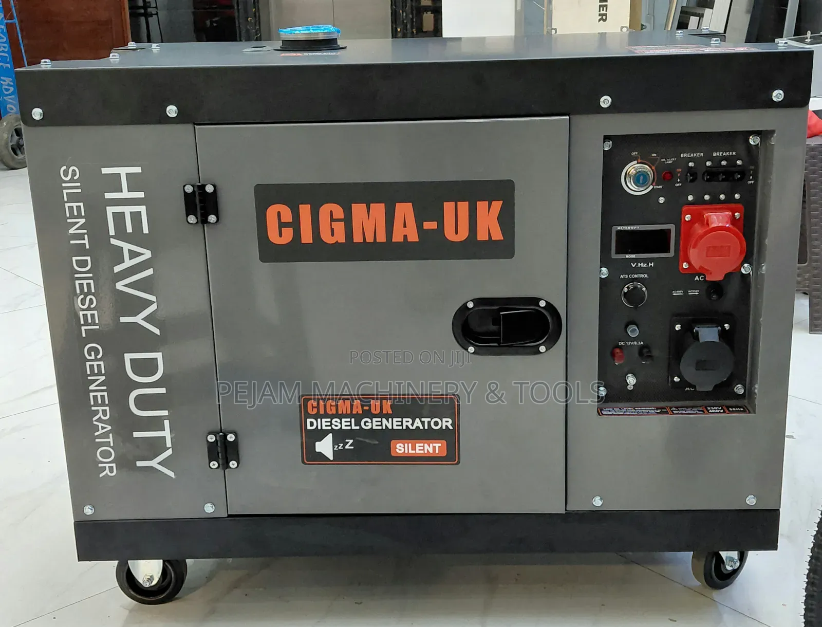 Cigma-Uk Heavy Duty Silent Diesel Generator