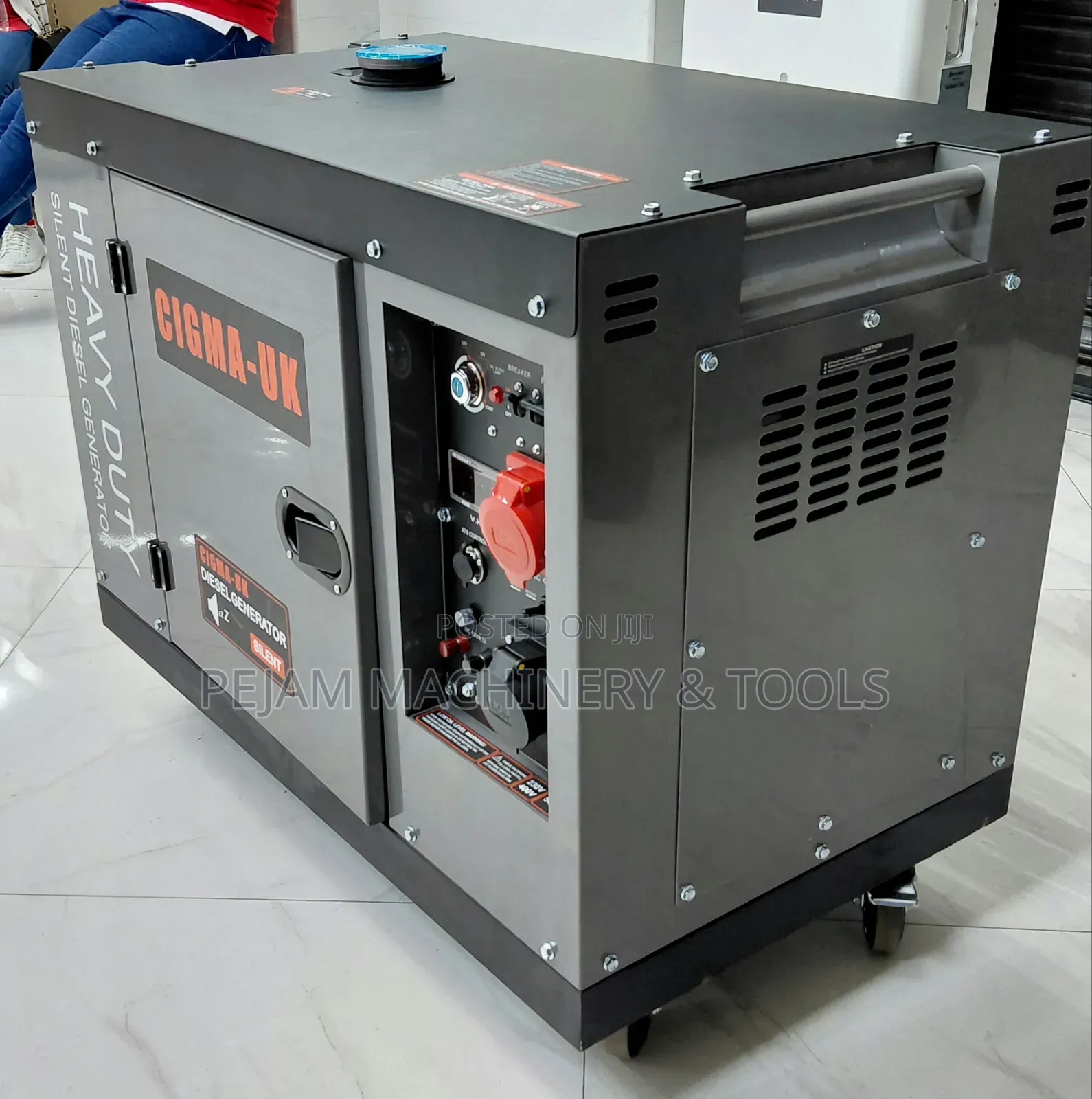 Cigma-Uk Heavy Duty Silent Diesel Generator