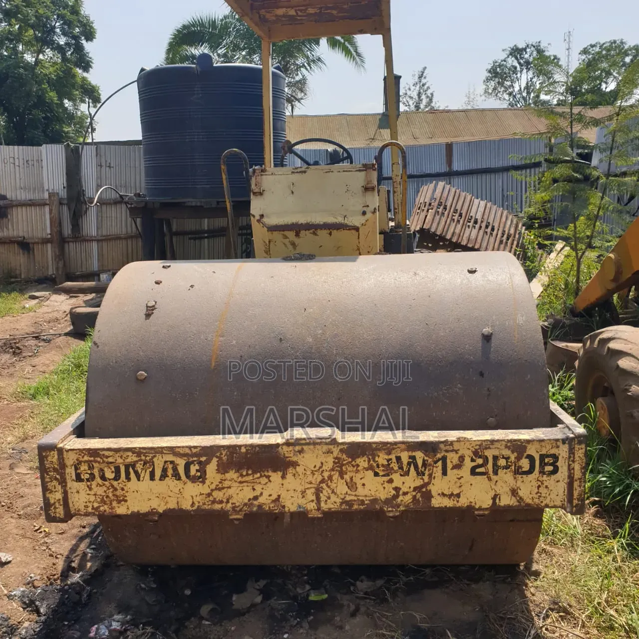 Bomag 7 Tonne Roller and Ship Foot