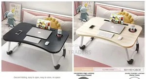 *Foldable Breakfast/ Study Table Laptop Desk on the Bed