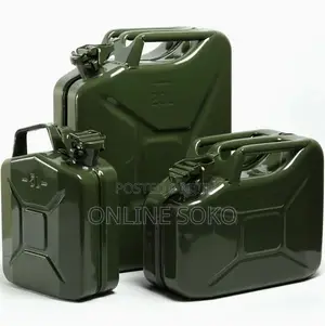 Metal Jerry Can/Jerrican 10l/20l – Petrol Diesel Fuel Container