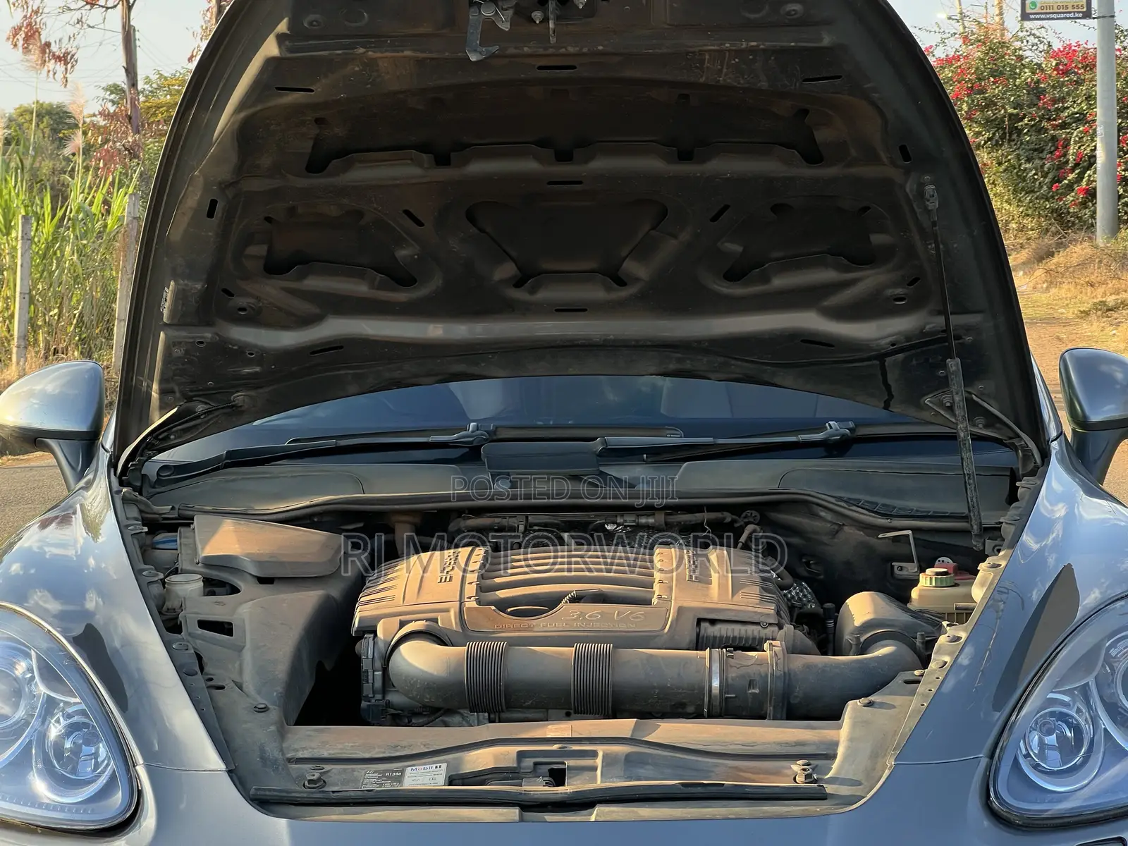 Porsche Cayenne 4dr SUV AWD (3.6L 6cyl 6M) 2014 Gray