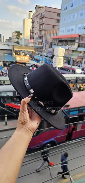 Black Timeless Unisex Widebrim Fedora Hat