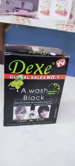 A Wash Black Hair Dye Shampoo 5 Mins - 10 Sachets